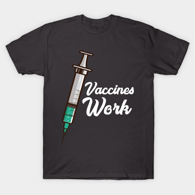 Pro Vaccine T-Shirt by Design Seventytwo